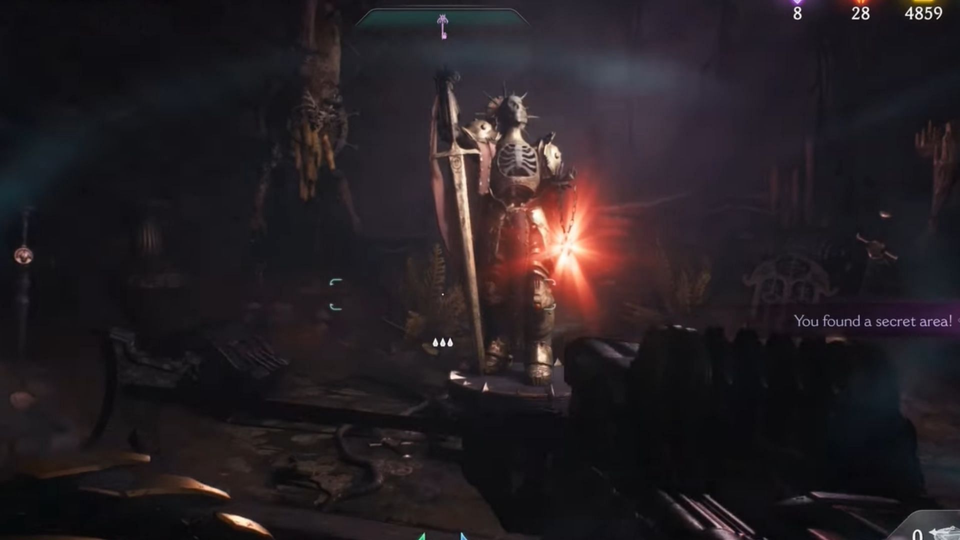 Ruby 2 in the Temple of Lomarith (Image via Bethesda Softworks)